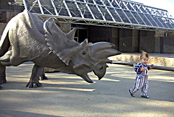 At the Royal Tyrrell Dinosaur Museum 1