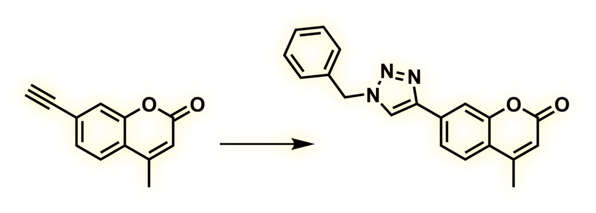 triazole fluorophores