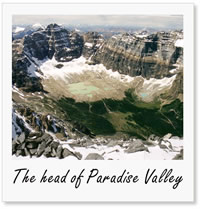 The Head of Paradise Valley