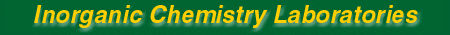 Inorganic Chemistry Laboratories